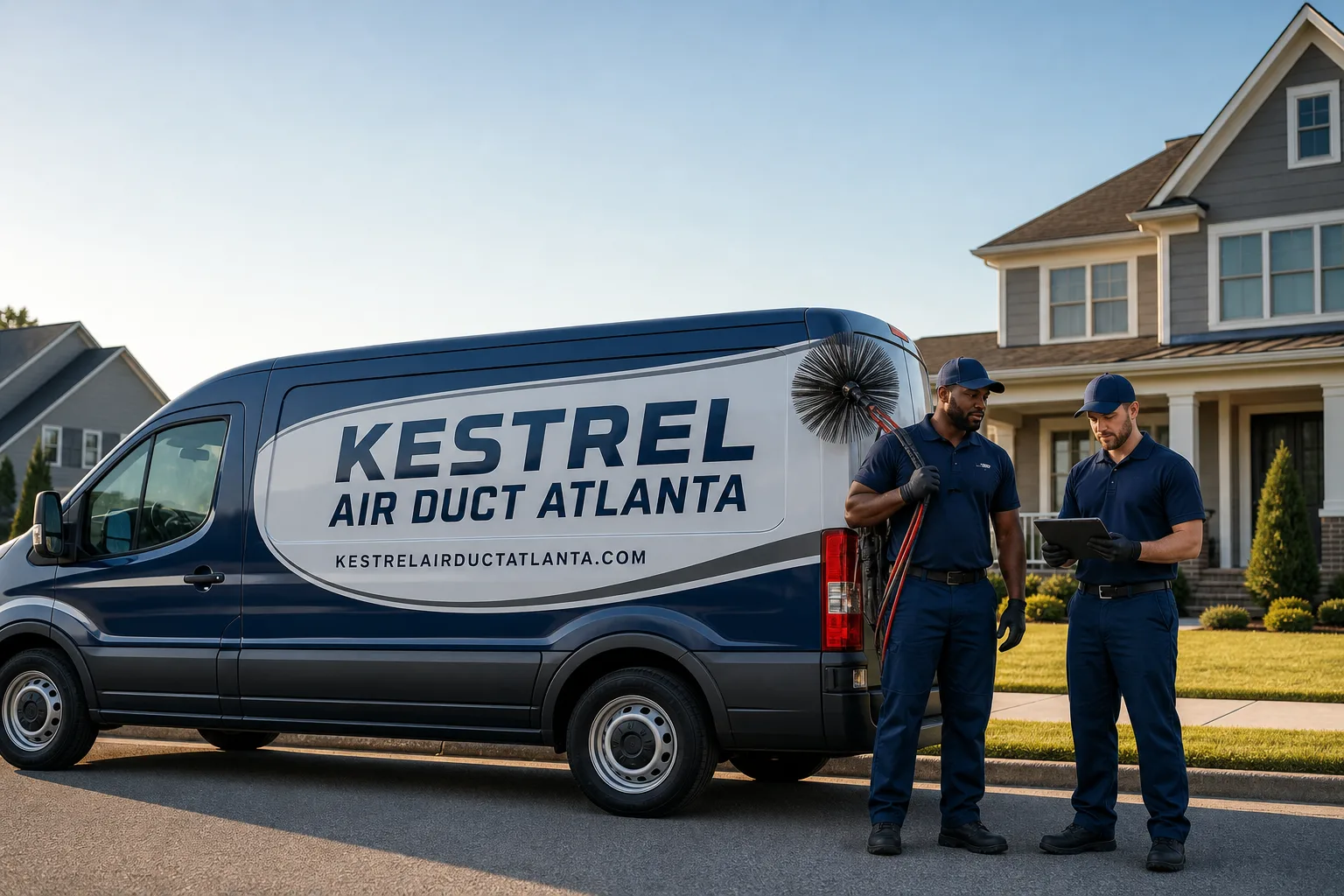 Kestrel Air Duct Atlanta air duct cleaning team